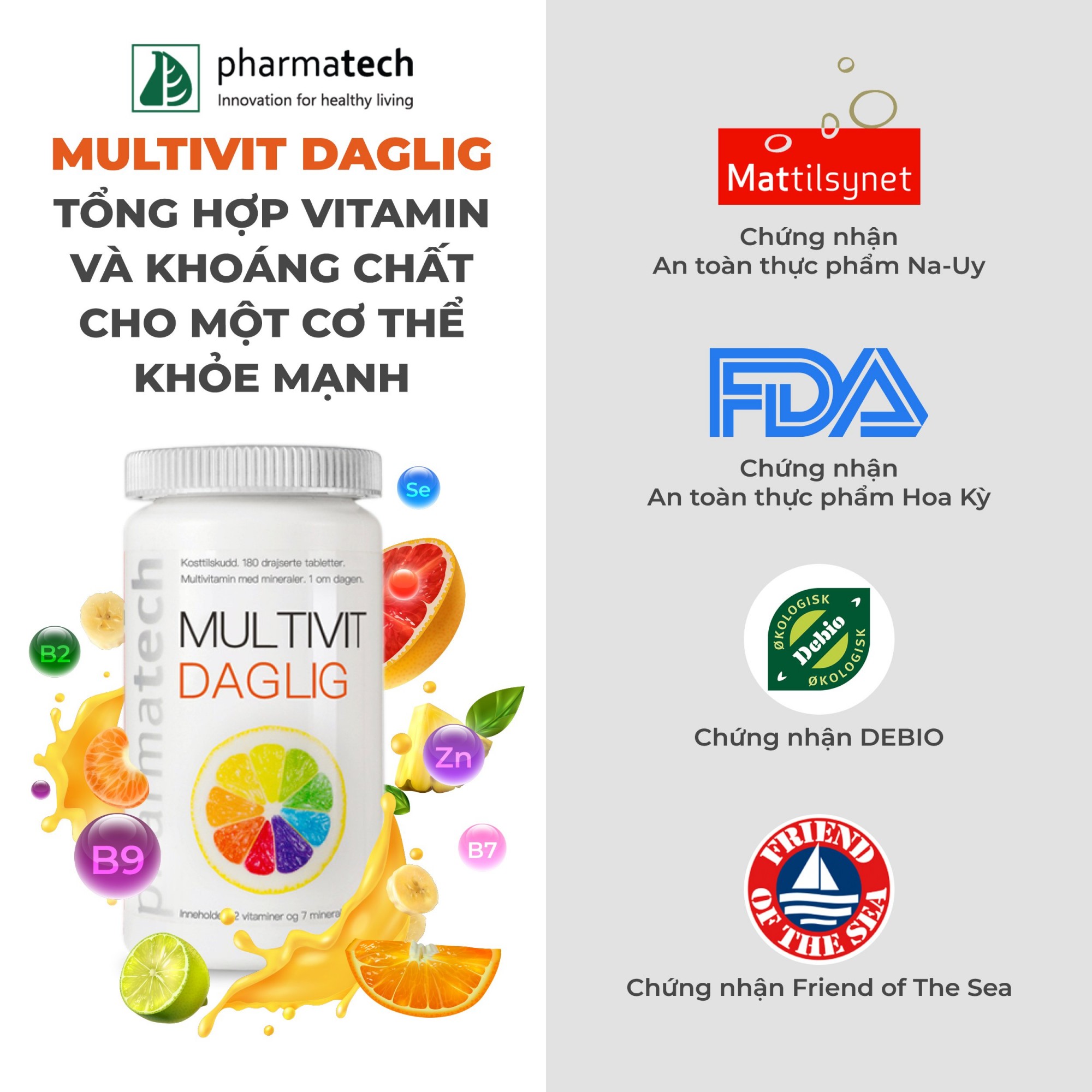 sản phẩm Multivit Daglig