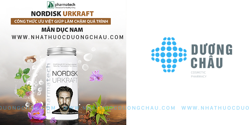 Viên uống hỗ trợ sức khỏe nam giới NORDISK URKRAFT 68 viên